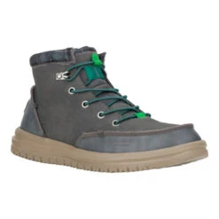 Bradley Classic - Charcoal -Austins Shoes Store 42067 025 BRADLEYCLASSIC CHARCOAL RIGHT 3QTR conversion1