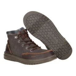 Bradley Classic - Brown -Austins Shoes Store 42067 255 BRADLEYCLASSIC BROWN PAIR BOTTOM conversion1