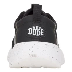 Sirocco Play Youth Varsity - Black -Austins Shoes Store 42104 001 SIROCCOPLAYYVARSITY BLACK BACK