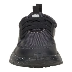 Sirocco Play Youth Varsity - Black/Black 10 Sirocco Play Youth Varsity - Black/Black -Austins Shoes Store 42104 060 SIROCCOPLAYYVARSITY BLACKBLACK FRONT