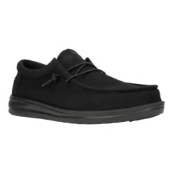 Wally Work Wide - Triple Black -Austins Shoes Store 42699 0WC WALLYWORKWIDE TRIPLEBLACK RIGHT 3QTR 1