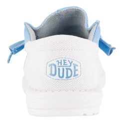 Men's Wally Tri UNC - UNC White/Blue -Austins Shoes Store 42766 16S WALLY TRI COLLEGIATE UNIVERSITY OF NORTH CAROLINA LEFT BACK