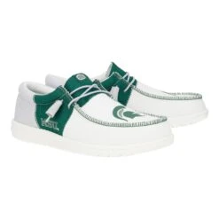 Men's Wally Tri Michigan State - Michigan State Green/Green -Austins Shoes Store 43038 3VL WALLYTRIMICHIGANSTATE GREENWHITE PAIR