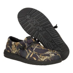 Wally Realtree Edge® Colors - Black/Camo -Austins Shoes Store 43052 0DQ WALLYREALTREEEDGECOLORS BLACKCAMO PAIR BOTTOM conversion1