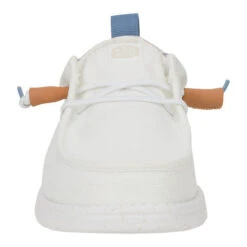 Wally Craft Linen - White/Stone Grey 13 Wally Craft Linen - White/Stone Grey -Austins Shoes Store 43086 1SO WALLYSUMMERLINEN WHITE STONEGREY FRONT conversion1