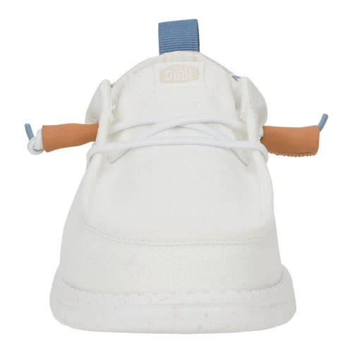 Wally Craft Linen - White/Stone Grey 5 Wally Craft Linen - White/Stone Grey - Image 5