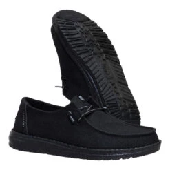 Wendy Stardust - Black/Black -Austins Shoes Store 43101 060 WENDYSTARDUST BLACKBLACK PAIR BOTTOM conversion1