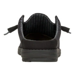 Wally Slip Stretch Sox - Black -Austins Shoes Store 43103 001 WALLYSLIPSTRETCHSOX BLACK BACK conversion1