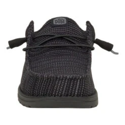 Wally Slip Stretch Sox - Black -Austins Shoes Store 43103 001 WALLYSLIPSTRETCHSOX BLACK FRONT conversion1