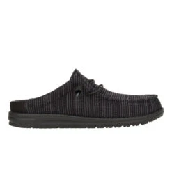 Wally Slip Stretch Sox - Black -Austins Shoes Store 43103 001 WALLYSLIPSTRETCHSOX BLACK RIGHT SIDE conversion1