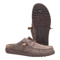 Wally Slip Stretch Sox - Deep Taupe/Chanterelle Tan -Austins Shoes Store 43103 0PP WALLYSLIPSTRETCHSOX DEEP PAIR BOTTOM conversion1