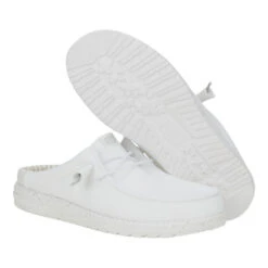 Wally Slip Stretch Sox - White -Austins Shoes Store 43103 100 WALLYSLIPSTRETCHSOX WHITE PAIR BOTTOM conversion1