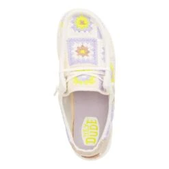 Wendy Cottage Crochet - Egret/Lavender/Multi 14 Wendy Cottage Crochet - Egret/Lavender/Multi -Austins Shoes Store 43109 0NK WENDYCOTTAGECROCHET EGRET LAVENDER MULTI TOP