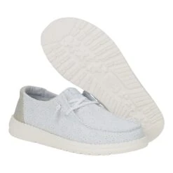 Wendy Eyelet - Ancient Blue -Austins Shoes Store 43128 4TR WENDYEYELET ANCIENTBLUE PAIR BOTTOM