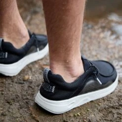 Wally Hey2O Mesh - Black/Monument Grey -Austins Shoes Store 43145 0NU WALLY HEY20 MESH Black 03