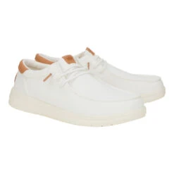 Paul Canvas - White -Austins Shoes Store 43151 100 PAULCANVAS WHITE PAIR conversion1 1