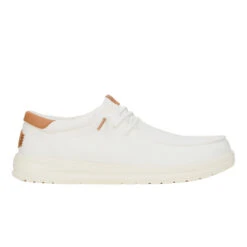 Paul Canvas - White -Austins Shoes Store 43151 100 PAULCANVAS WHITE RIGHT SIDE conversion1