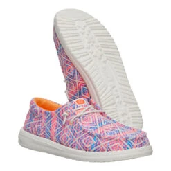 Wendy Funk Surf Baja - Blue/Pink/Multi -Austins Shoes Store 43156 4UZ WENDYFUNKSURFBAJA BLUEPINKMULTI PAIR BOTTOM conversion1