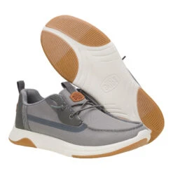 Wally Drift Mesh - Monument Grey -Austins Shoes Store 43165 1UM WALLYDRIFTMESH MONUMENTGREY PAIR BOTTOM