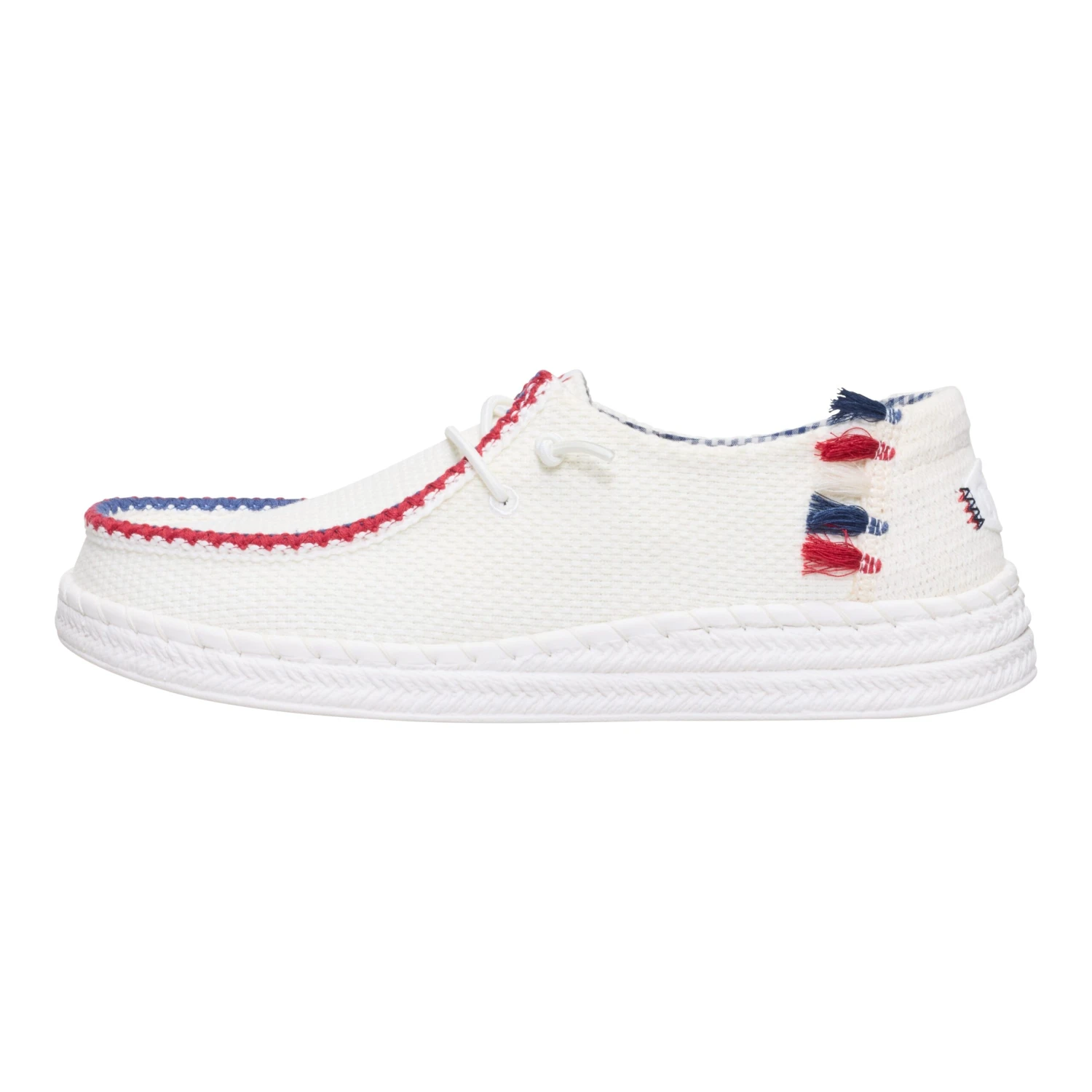 Wendy Espadrille Americana - White 1 Wendy Espadrille Americana - White