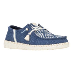 Wendy Funk Coastal Jute - Navy Blazer -Austins Shoes Store 43182 4UC WENDYFUNKCOASTALJUTE NAVYBLAZER RIGHT 3QTR conversion1