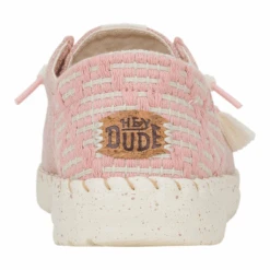 Wendy Funk Coastal Jute - Pink -Austins Shoes Store 43182 680 WENDYFUNKCOASTALJUTE PINK BACK