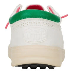 Wendy Golf Classic - White -Austins Shoes Store 43221 100 WENDYGOLFCLASSIC WHITE GREENTAMBOURINE BACK
