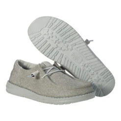 Wendy Funk Holiday Sparkle - Silver 12 Wendy Funk Holiday Sparkle - Silver -Austins Shoes Store 43350 040 WENDYFUNKSPARKLE SILVER PAIR BOTTOM conversion1