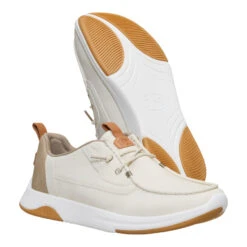 Wally Drift Classic - Silver Birch/White -Austins Shoes Store 43641 1VX WALLYDRIFTCLASSIC SILVERBIRCHWHITE PAIR BOTTOM conversion1