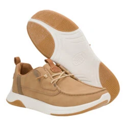 Wally Drift Classic - Sepia Tint/White 9 Wally Drift Classic - Sepia Tint/White -Austins Shoes Store 43641 2JB WALLYDRIFTCLASSIC SEPIATINT WHITE PAIR BOTTOM conversion1