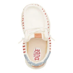 Wally Funk Toddler Americana Stars - American Flag -Austins Shoes Store 43679 9CW WALLYFUNKTAMERICANASTARS AMERICANFLAG TOP conversion1