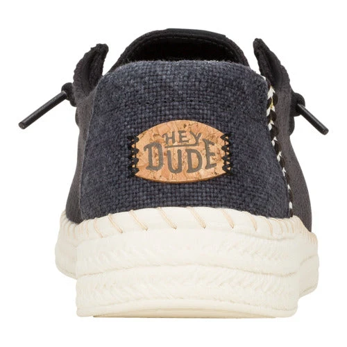 Wendy Espadrille Woven - Black 6 Wendy Espadrille Woven - Black - Image 6