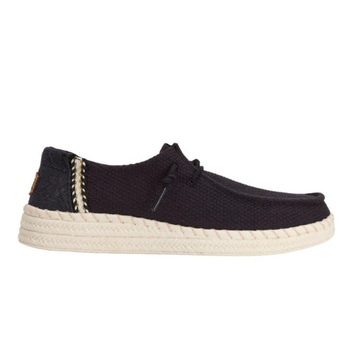 Wendy Espadrille Woven - Black 9 Wendy Espadrille Woven - Black - Image 9