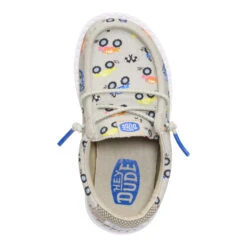 Wally Toddler Trucks - Stone/Multi -Austins Shoes Store 43688 1WC WALLYTTRUCKS STONEMULTI TOP conversion1