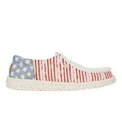 Wendy Funk Americana Stars - American Flag -Austins Shoes Store 43693 9CW WENDYFUNKAMERICANASTARS AMERICANFLAG RIGHT SIDE conversion1