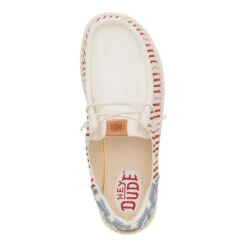 Wendy Funk Americana Stars - American Flag -Austins Shoes Store 43693 9CW WENDYFUNKAMERICANASTARS AMERICANFLAG TOP conversion1