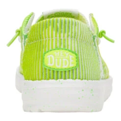 Wendy Margaritaville 2 - White/Lime -Austins Shoes Store 43724 13F WENDYMARGARITAVILLE2 WHITELIME BACK