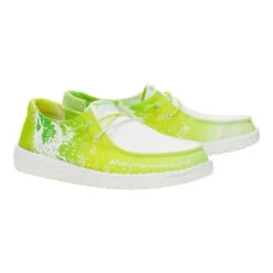 Wendy Margaritaville 2 - White/Lime -Austins Shoes Store 43724 13F WENDYMARGARITAVILLE2 WHITELIME PAIR