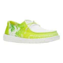 Wendy Margaritaville 2 - White/Lime -Austins Shoes Store 43724 13F WENDYMARGARITAVILLE2 WHITELIME RIGHT 3QTR