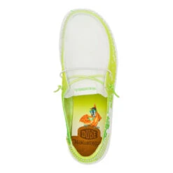 Wendy Margaritaville 2 - White/Lime -Austins Shoes Store 43724 13F WENDYMARGARITAVILLE2 WHITELIME TOP