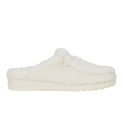 Wendy Slipper - Cozy Egret -Austins Shoes Store 44170 0LA WENDYSLIPPER EGRET RIGHT SIDE