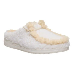 Wendy Slipper - Egret/Wood Ash -Austins Shoes Store 44170 0OJ WENDYSLIPPER EGRETWOODASH 3QTR conversion1