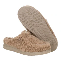 Wendy Slipper - Cozy Timber Wolf -Austins Shoes Store 44170 2BI ALT130 conversion1