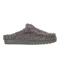Wally Slipper - Cozy Granite Grey -Austins Shoes Store 44171 1HF WALLYSLIPPER GRANITEGREY RIGHT SIDE