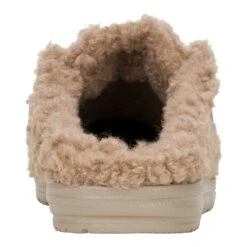 Wally Slipper - Cozy Timber Wolf -Austins Shoes Store 44171 2BI WALLYSLIPPER TIMBER BACK