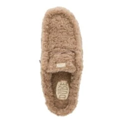 Wally Slipper - Cozy Timber Wolf -Austins Shoes Store 44171 2BI WALLYSLIPPER TIMBER TOP