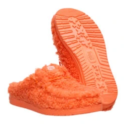 Wally Slipper - Electric Orange -Austins Shoes Store 44171 84Y WALLYSLIPPER ELECTRICORANGE PAIR BOTTOM conversion1