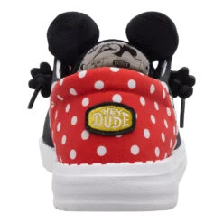 Disney Minnie Mouse Wendy - Minnie Black/Red -Austins Shoes Store 44179 063 WENDYFUNKMINNIEMOUSE BLACKRED BACK