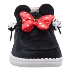 Disney Minnie Mouse Wendy - Minnie Black/Red -Austins Shoes Store 44179 063 WENDYFUNKMINNIEMOUSE BLACKRED FRONT