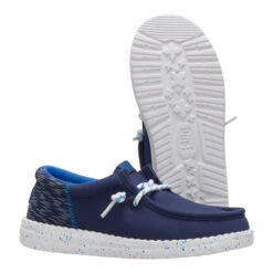 Wally Funk Youth Jersey Jacquard - Peacoat Blue/Multi -Austins Shoes Store 44184 4WX WALLYFUNKYJERSEYJACQUARD PEACOATBLUEMULTI PAIR BOTTOM conversion1